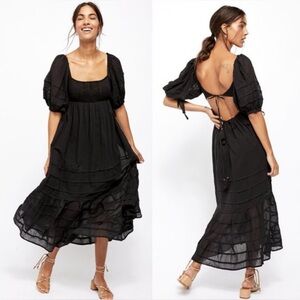 Free People Let’s be Friends Midi Dress